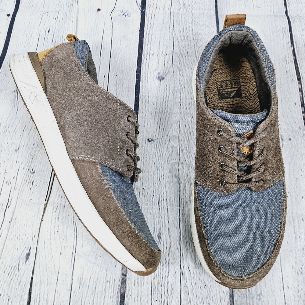 REEF | Rover low top laceup suede sneakers